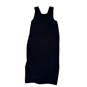 Mango Woman Black Sleeveless Viscose Midi Dress Size M NWT Sustainable‎ Line